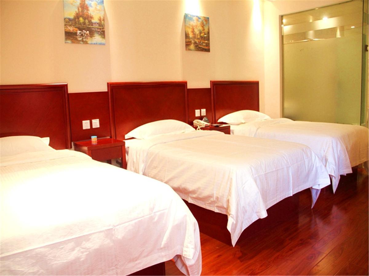 Greentree Inn Jiangsu Nantong Rugao Haiyang Road Tiancheng Business Hotel Eksteriør billede